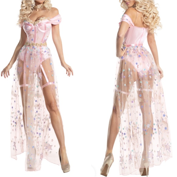 Party King Other - Party King Cosmos Goddess Adult Halloween Costume Cosplay Size Medium NWOT
